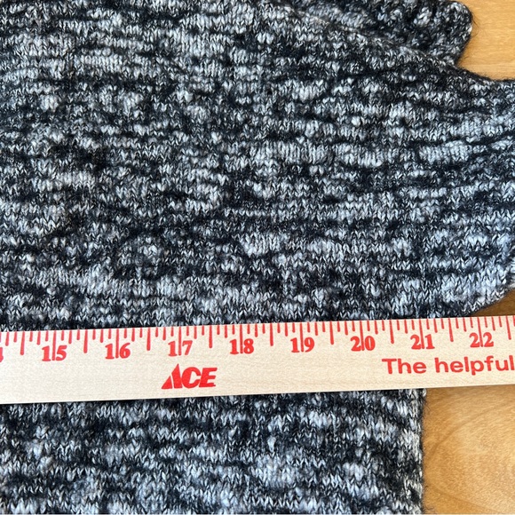 EILEEN FISHER CARDIGAN OPEN FRONT SHAWL COLLAR COTTON BABY ALPACA DRAPEY SZ LG - Picture 7 of 12